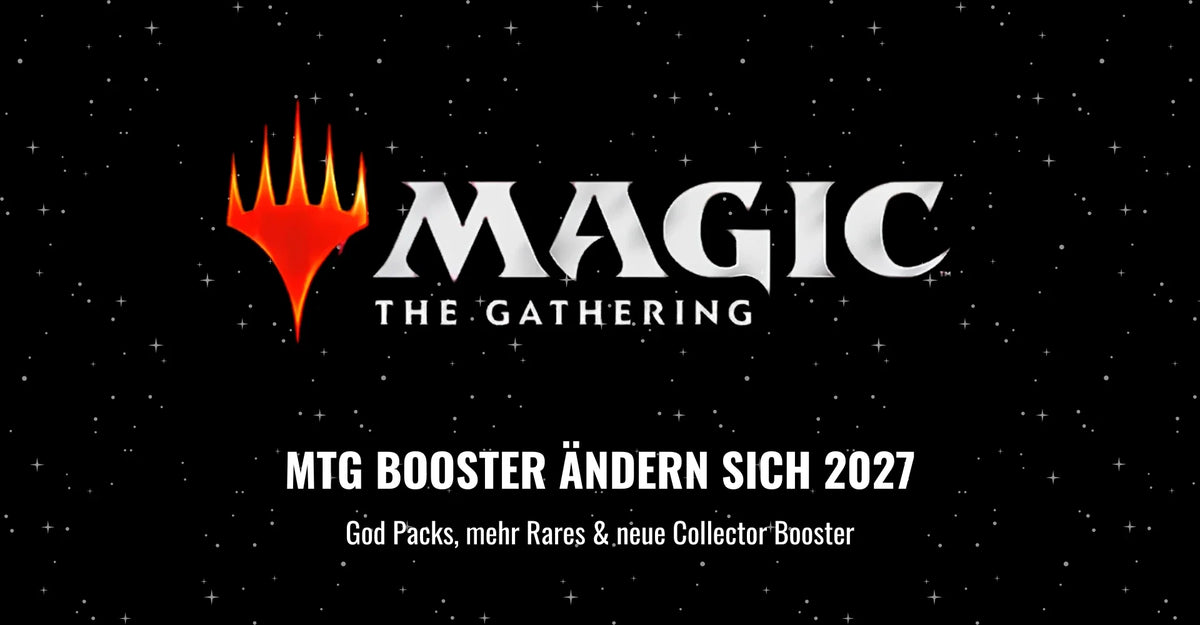 Magic Booster ändern sich 2027: God Packs, mehr Rares und neue Collector Booster