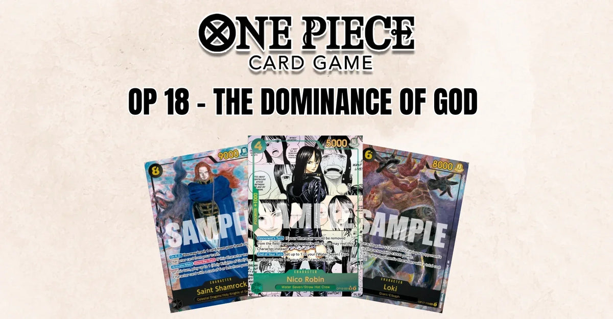 One Piece OP18 The Dominance of God: Alle Infos zum neuen Set
