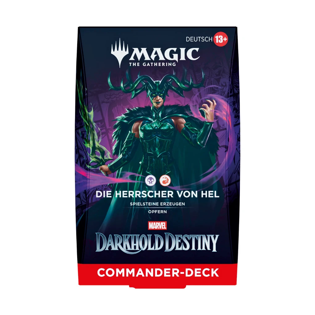 Magic: The Gathering - Marvel: Darkhold Destiny Commander Deck Lords of Hel - DE