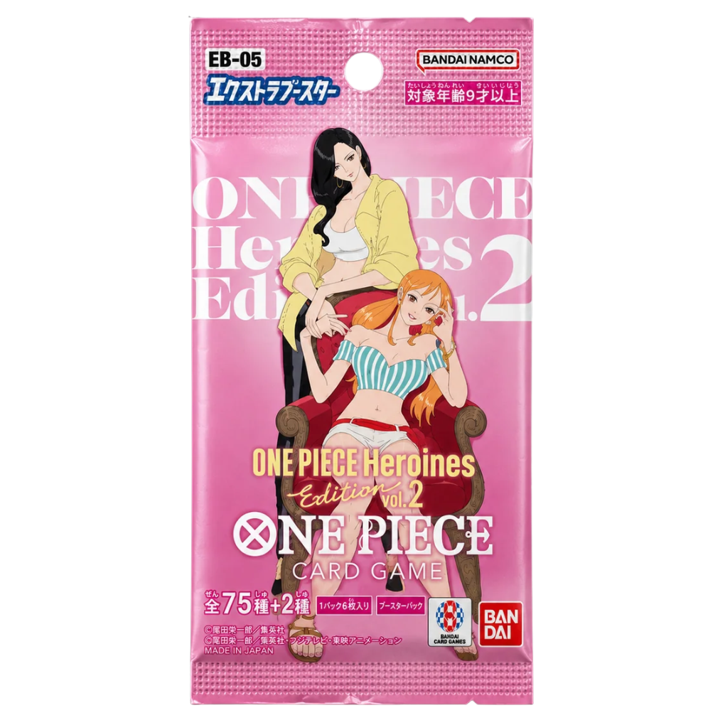One Piece Card Game - Heroines Edition vol.2 EB05 Booster Pack - JPN