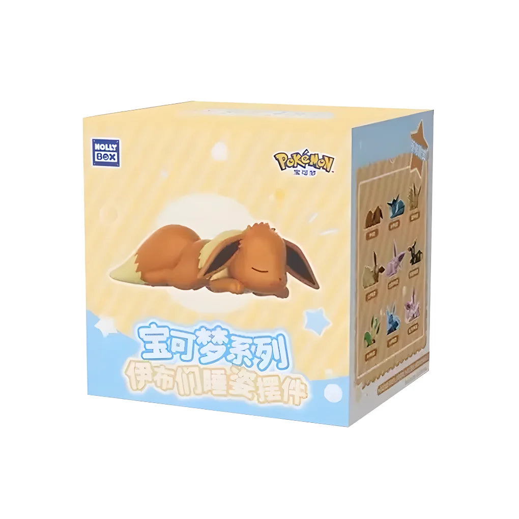 Pokémon Eeveelutions Sleeping Series Blind Box – Eevee & Evolutions Collectible Figure