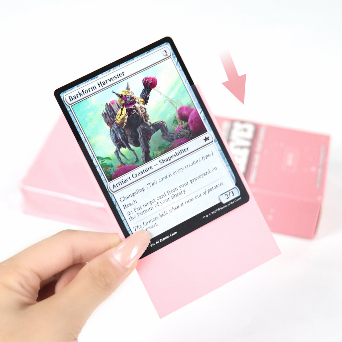cardcosmos - Premium Matte Sleeves Pink | 100stk