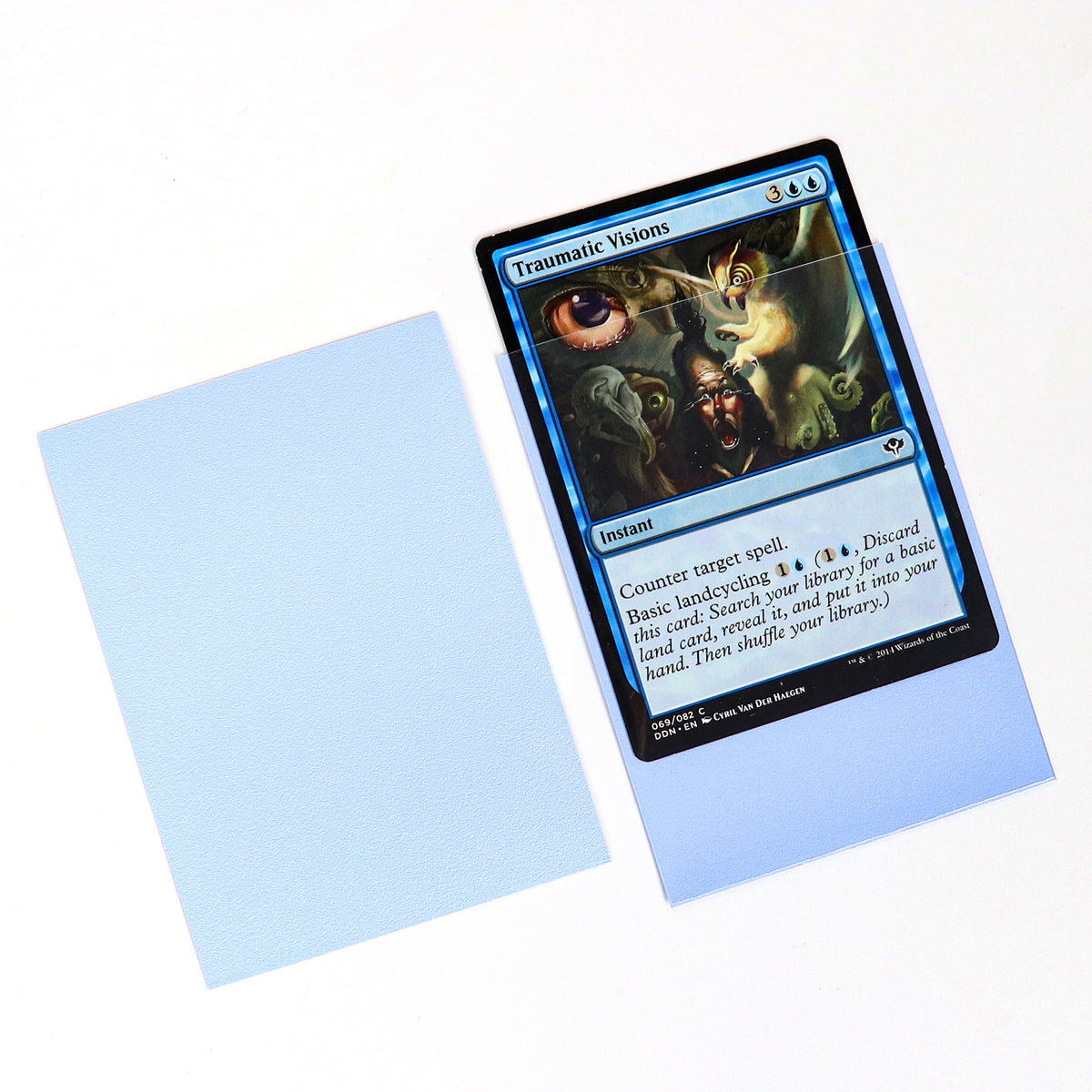 cardcosmos - Premium Matte Sleeves Light Blue | 100stk