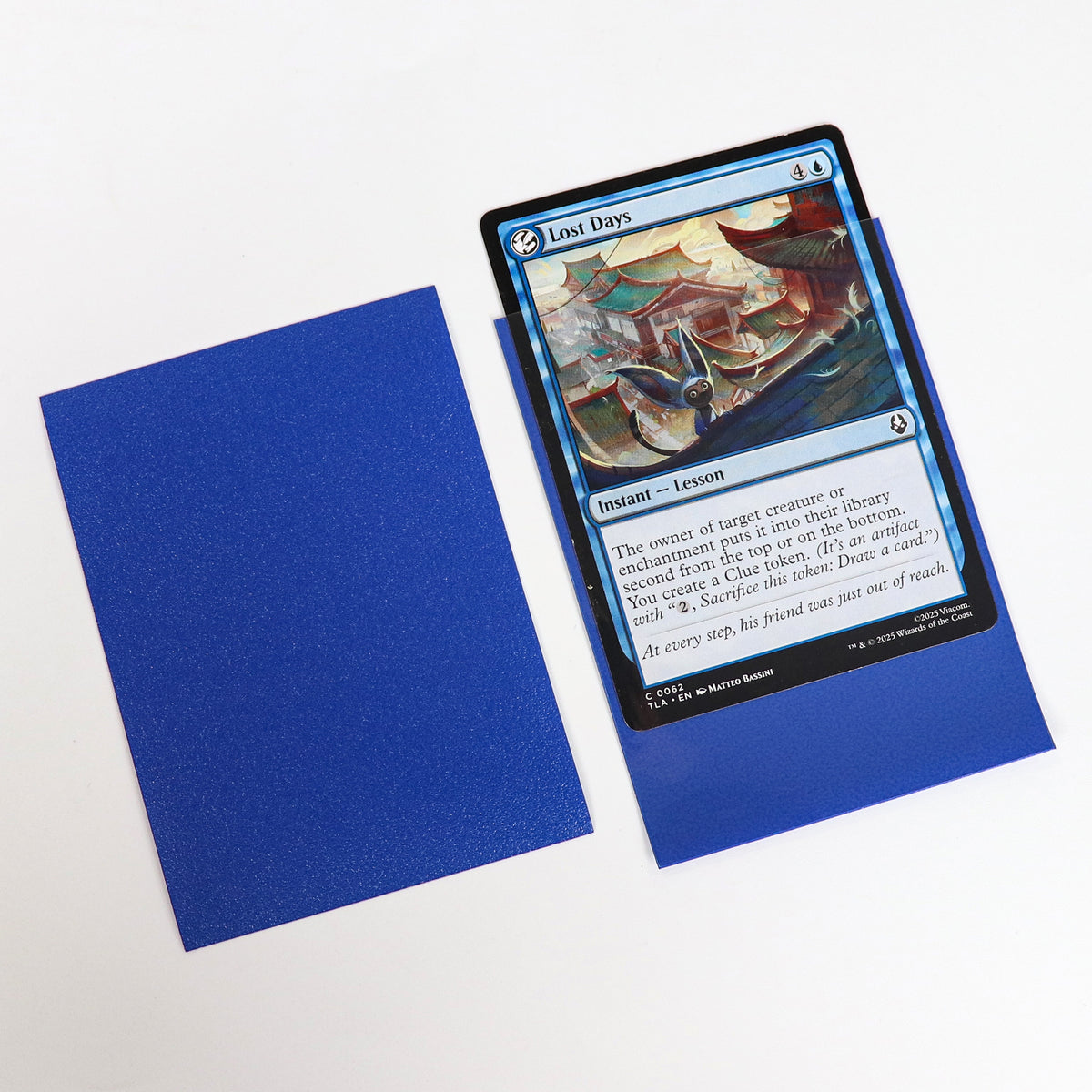 cardcosmos - Premium Matte Sleeves Blue | 100stk
