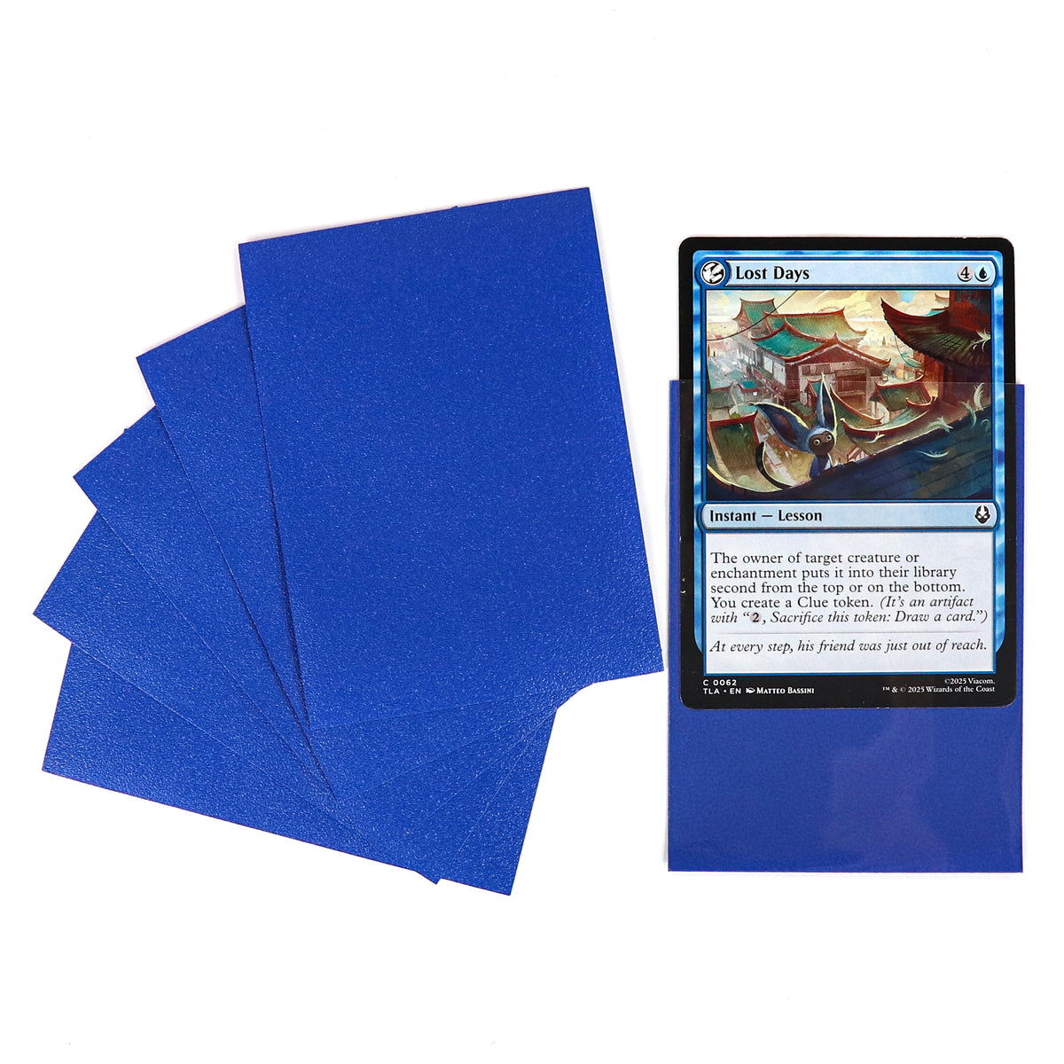 cardcosmos - Premium Matte Sleeves Blue | 100stk