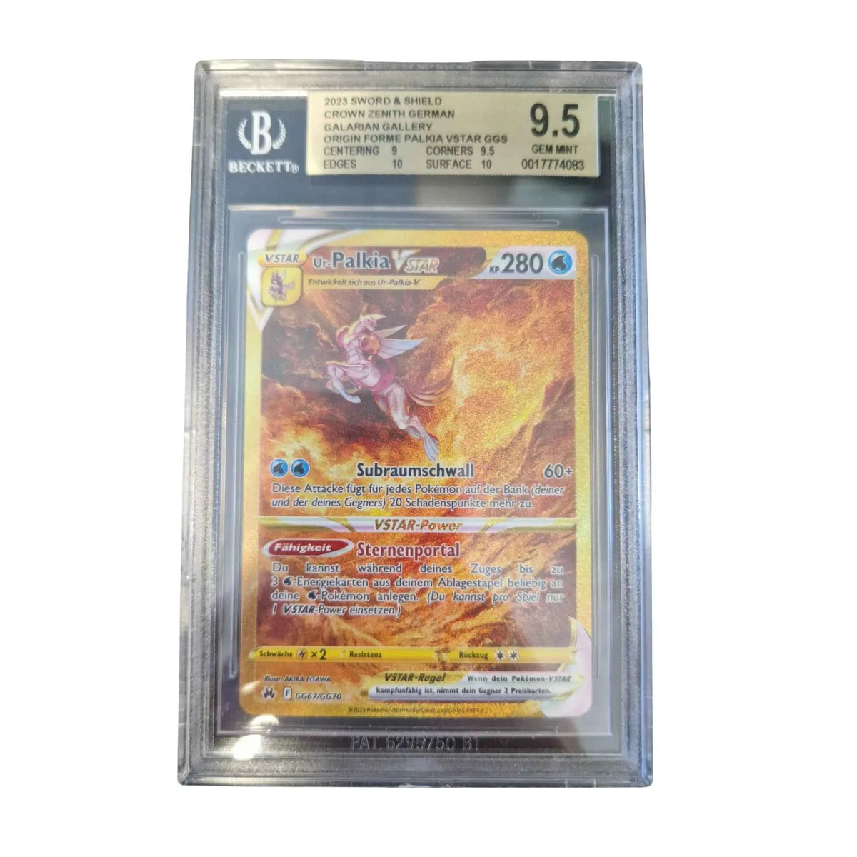 Pokémon - Zenit der Könige: Dialga, Palkia, Giratina & Arceus Oro Deutsch – BGS 9.5