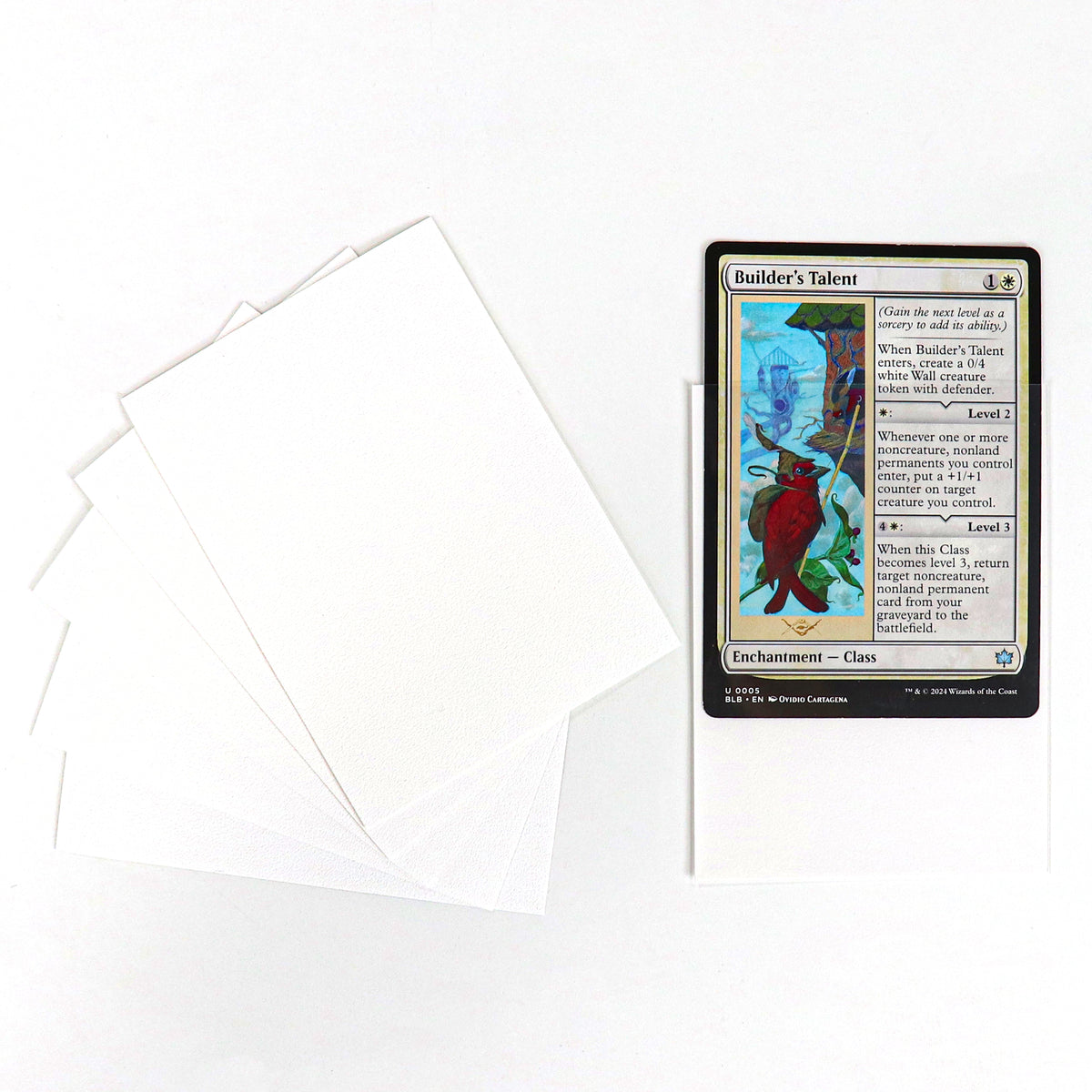 cardcosmos - Premium Matte Sleeves White | 100stk