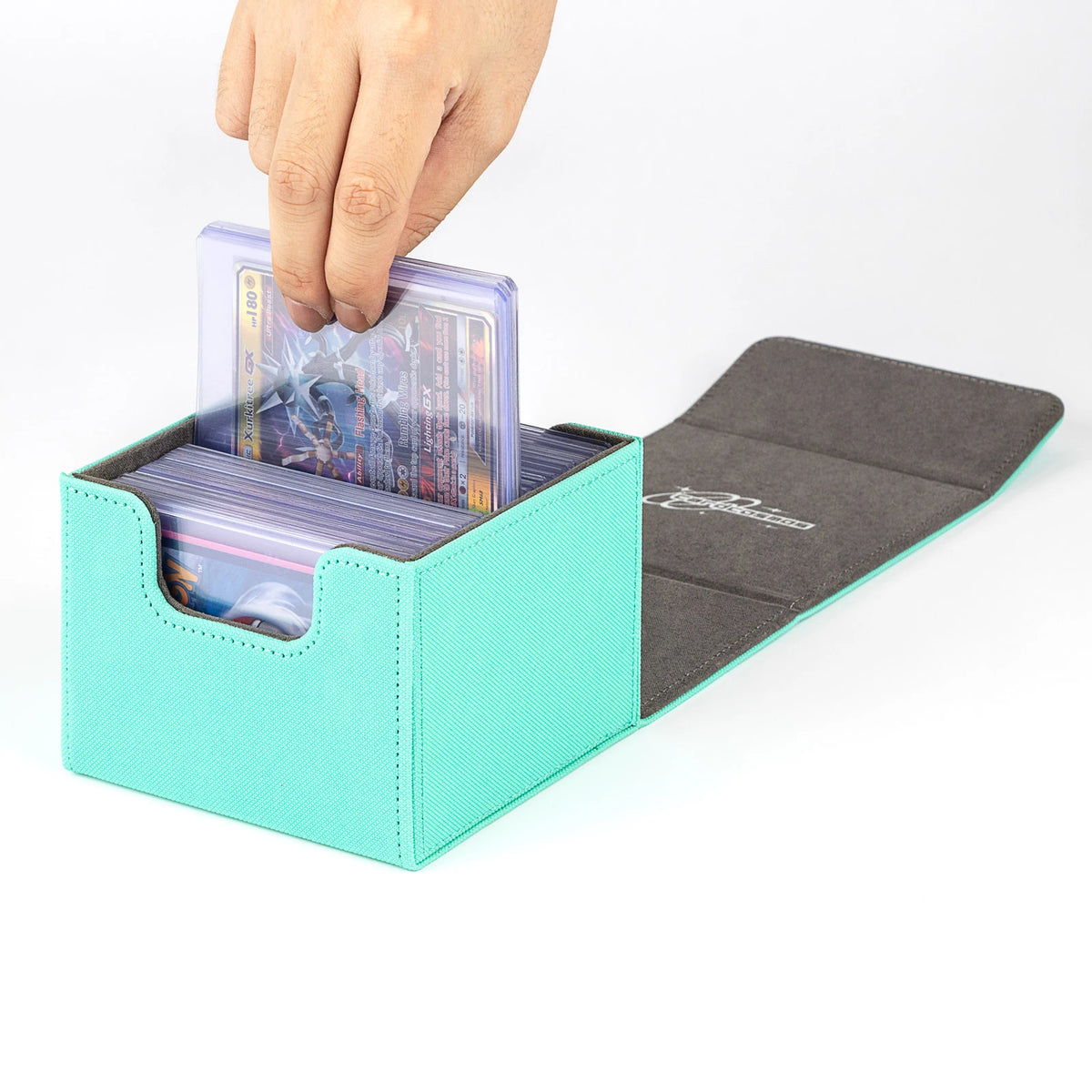 cardcosmos - 60+ Premium Toploader Deck Box - Mint
