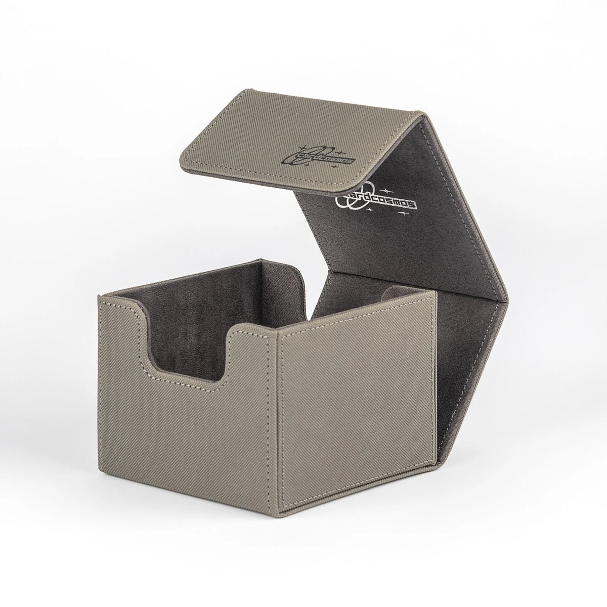 cardcosmos - 60+ Premium Toploader Deck Box - Grau