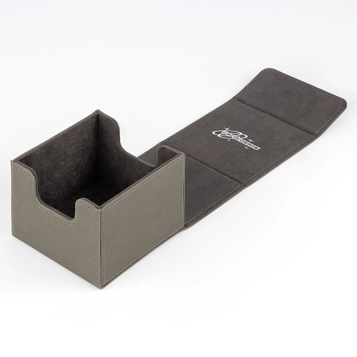 cardcosmos - 60+ Premium Toploader Deck Box - Grau