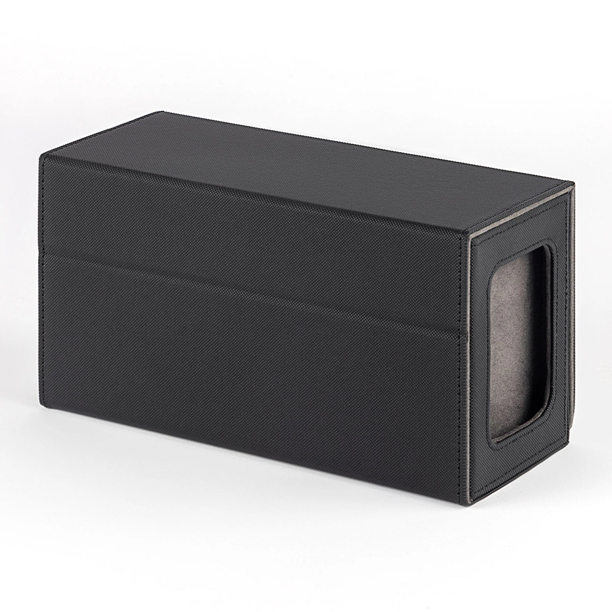 cardcosmos - 200+ Premium Deck Box Dice Tray Schwarz
