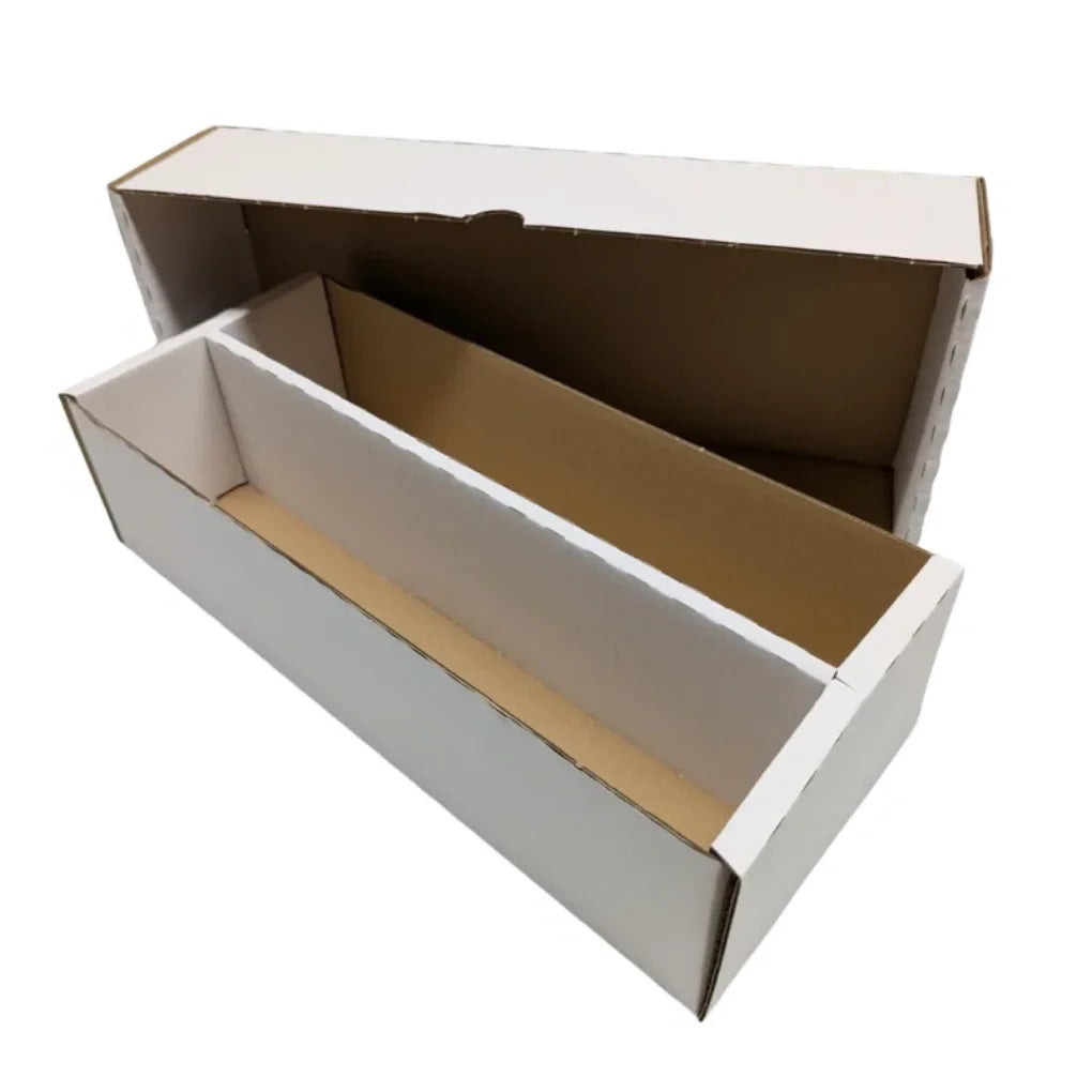 cardcosmos Kartenboxen für 2000 Karten – Storage Boxen mit 2 Reihen