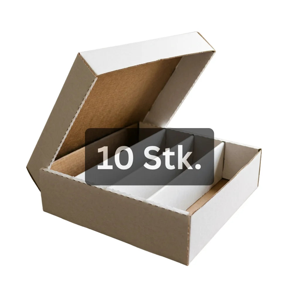 cardcosmos Kartenboxen für 3200 Karten – 10er oder 30er Set