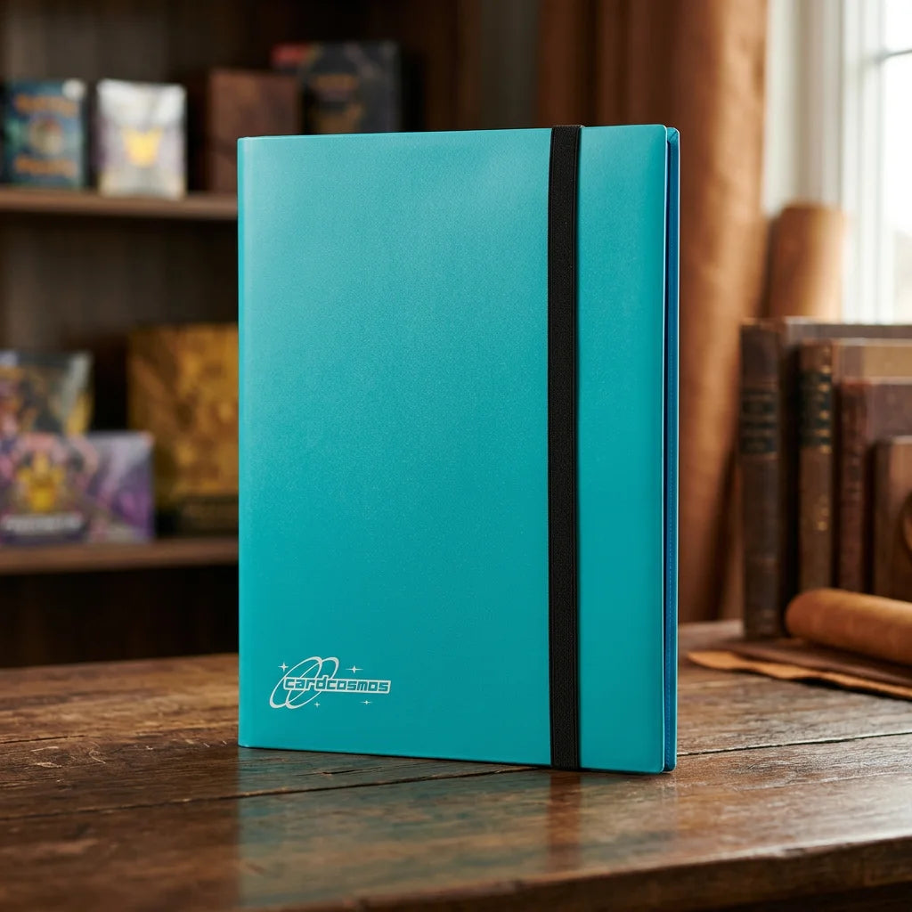 cardcosmos - 9 Pocket Basic Strap Binder - Mint