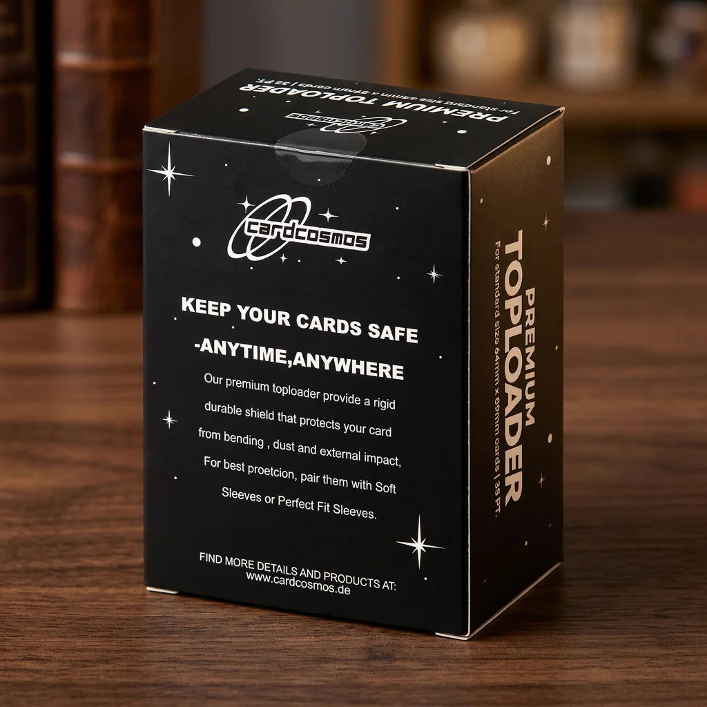 cardcosmos - 3" x 4" Premium Top Loader 35PT | 25 stk