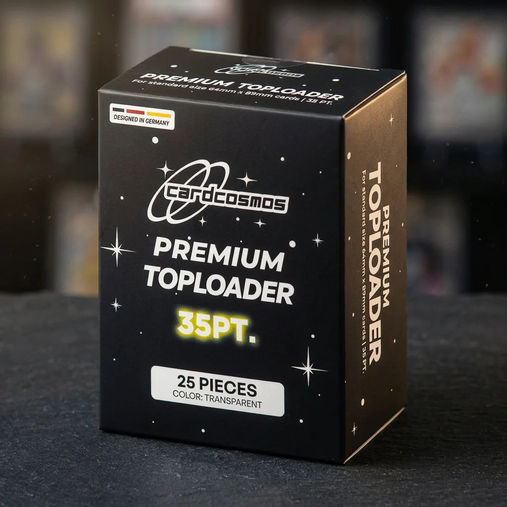 cardcosmos - 3" x 4" Premium Top Loader 35PT | 25 stk