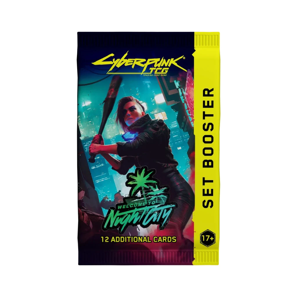 Cyberpunk TCG: Welcome to Night City Booster Display EN