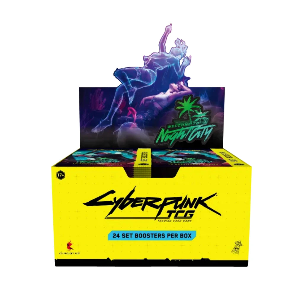 Cyberpunk TCG: Welcome to Night City Booster Display EN