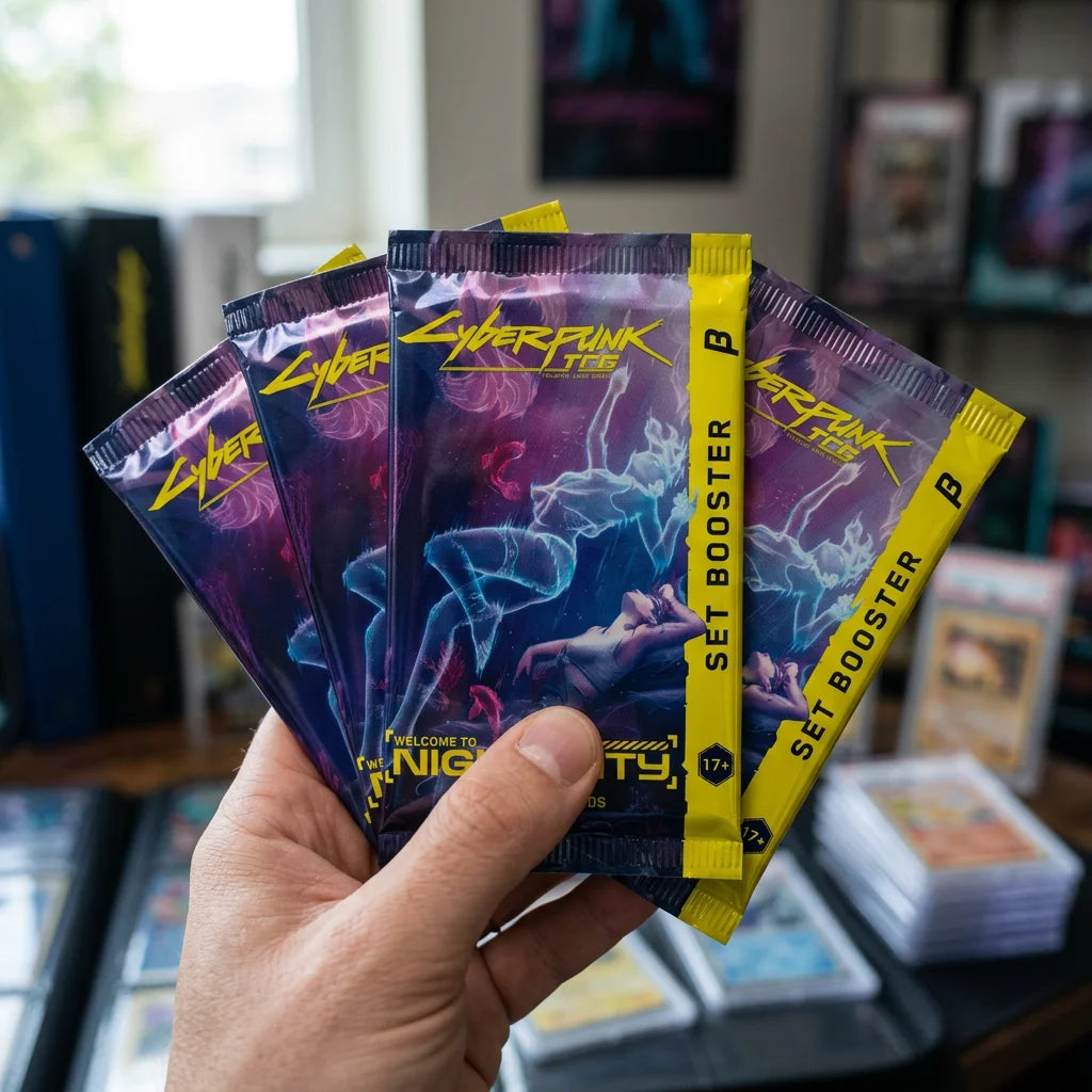 Cyberpunk TCG: Welcome to Night City Beta Booster Display EN