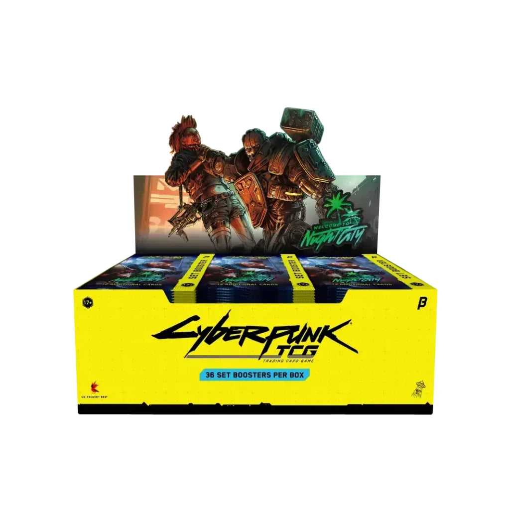 Cyberpunk TCG: Welcome to Night City Beta Booster Display EN
