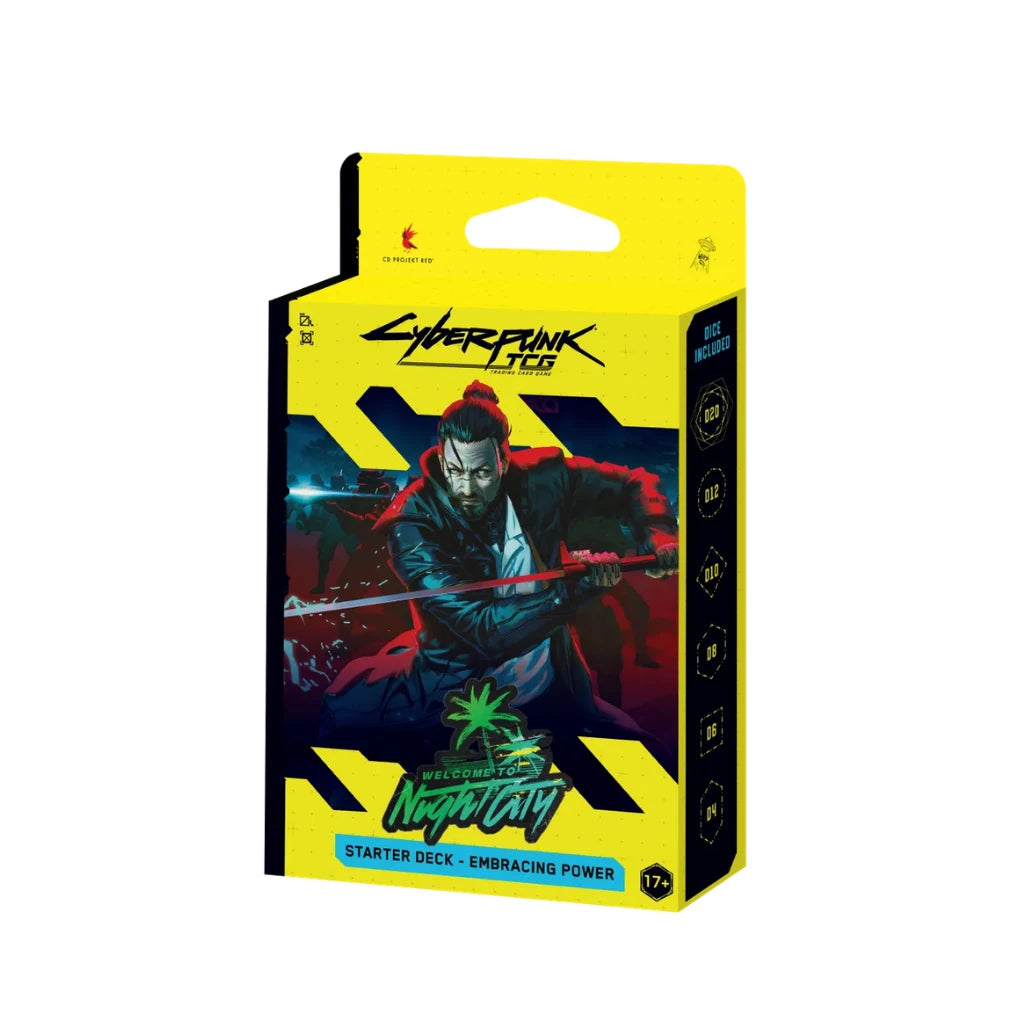 Cyberpunk TCG: Welcome to Night City Starter Deck Embracing Power EN