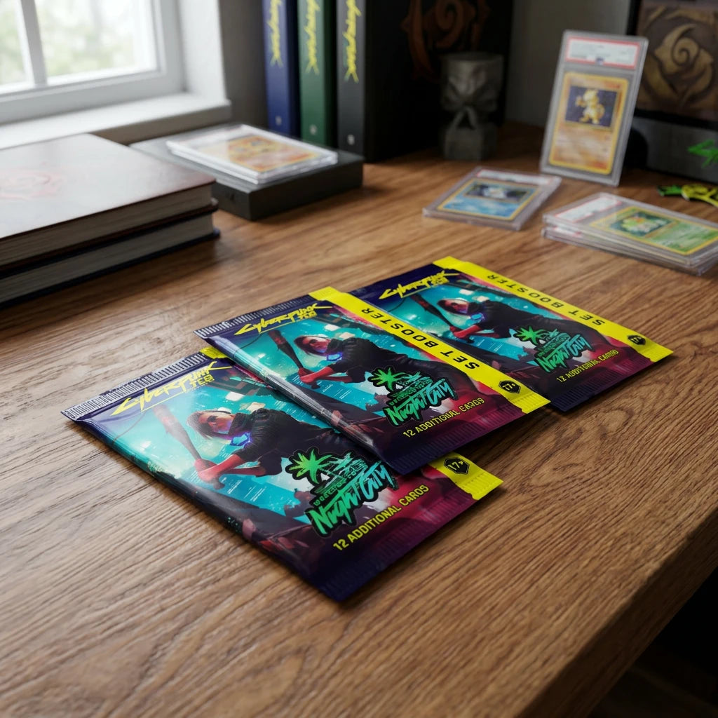 Cyberpunk TCG: Welcome to Night City Booster Display EN
