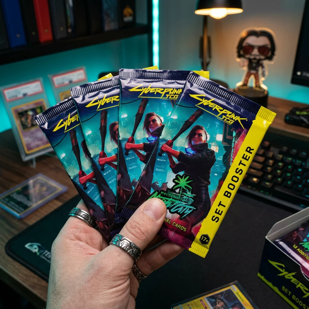 Cyberpunk TCG: Welcome to Night City Booster Display EN