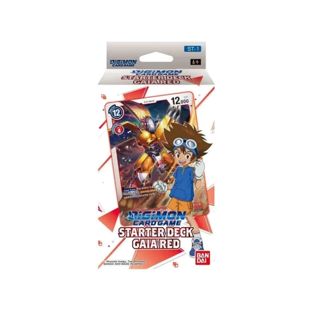 Digimon Card Game - Starter Deck Gaia Red ST1 - EN