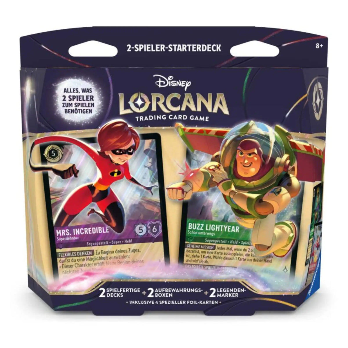 Disney Lorcana - Unbekannte Wildnis Zwei-Spieler-Starter - DE