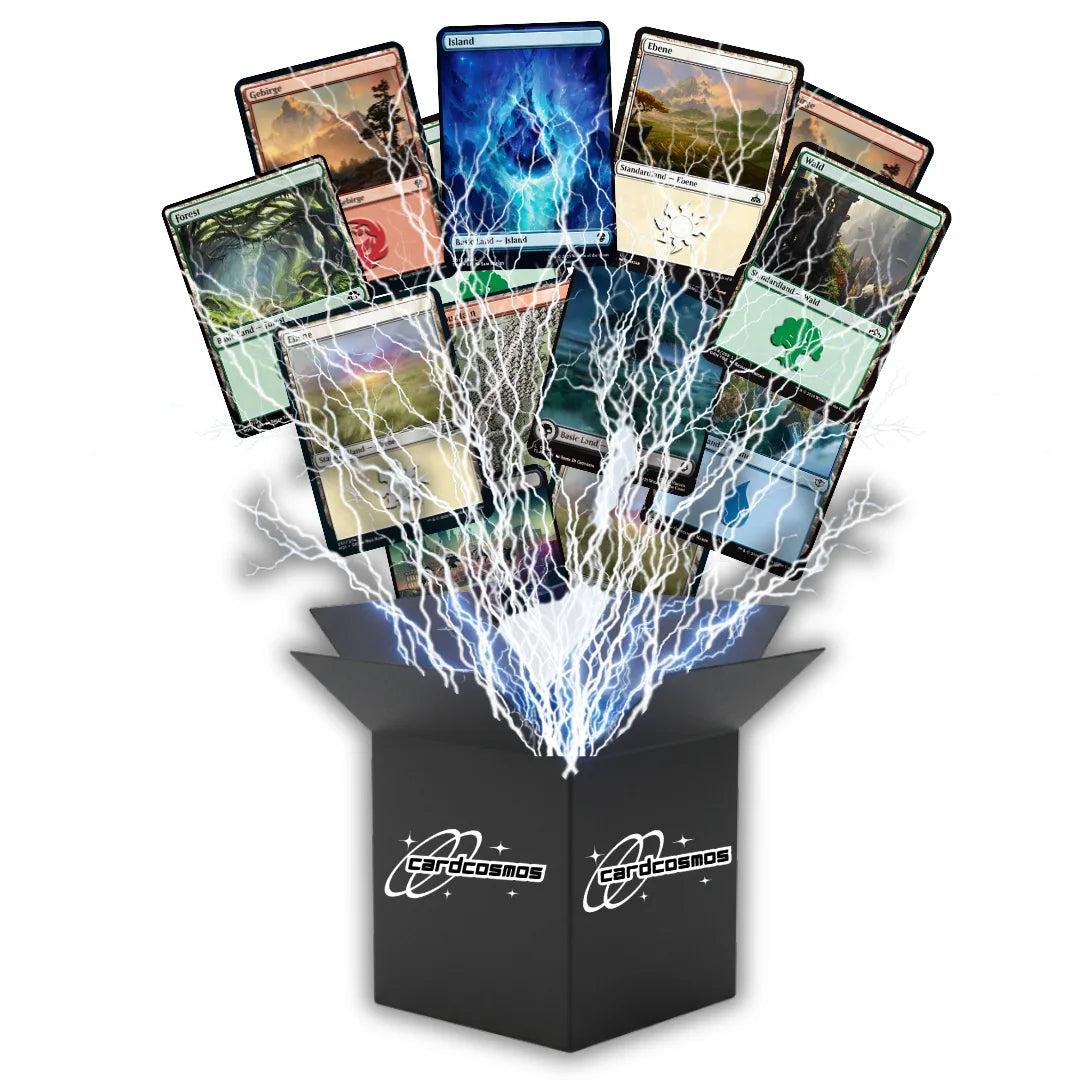Magic Standardländer Set – 100 oder 200 zufällig gemischte Karten