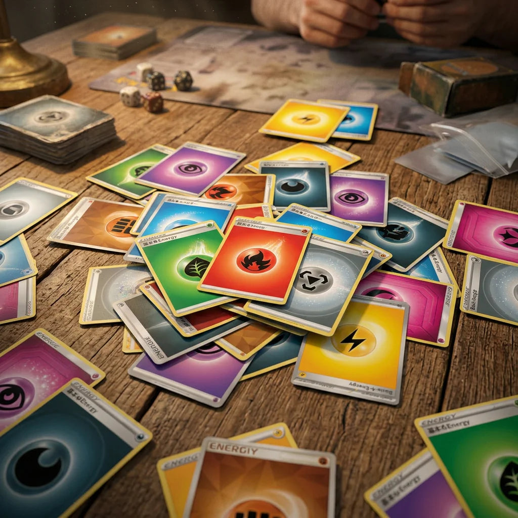 Pokémon Energiekarten Set – 100 oder 200 zufällig gemischte Karten