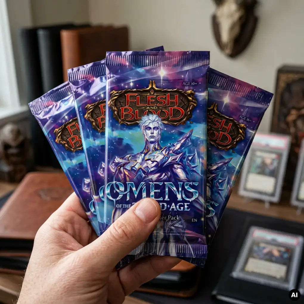 Flesh And Blood - Omens of the Third Age Booster - EN