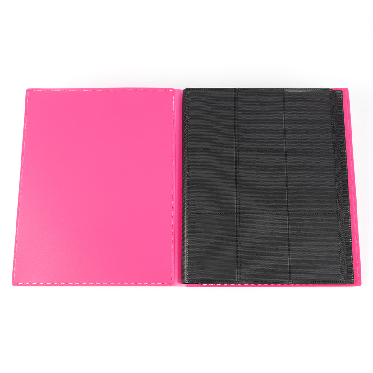 cardcosmos - 9 Pocket Basic Strap Binder - Pink