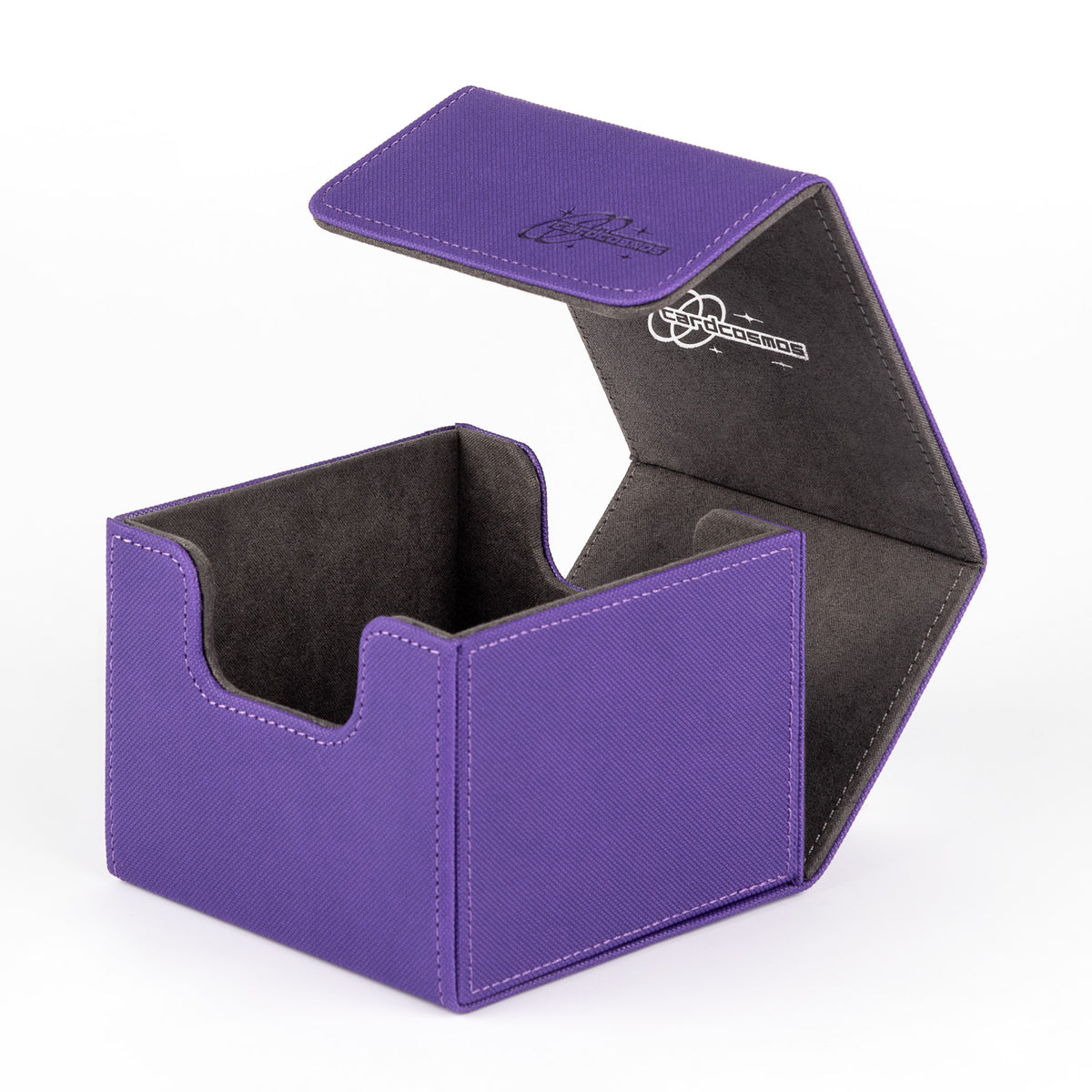 cardcosmos - 60+ Premium Toploader Deck Box - Lila