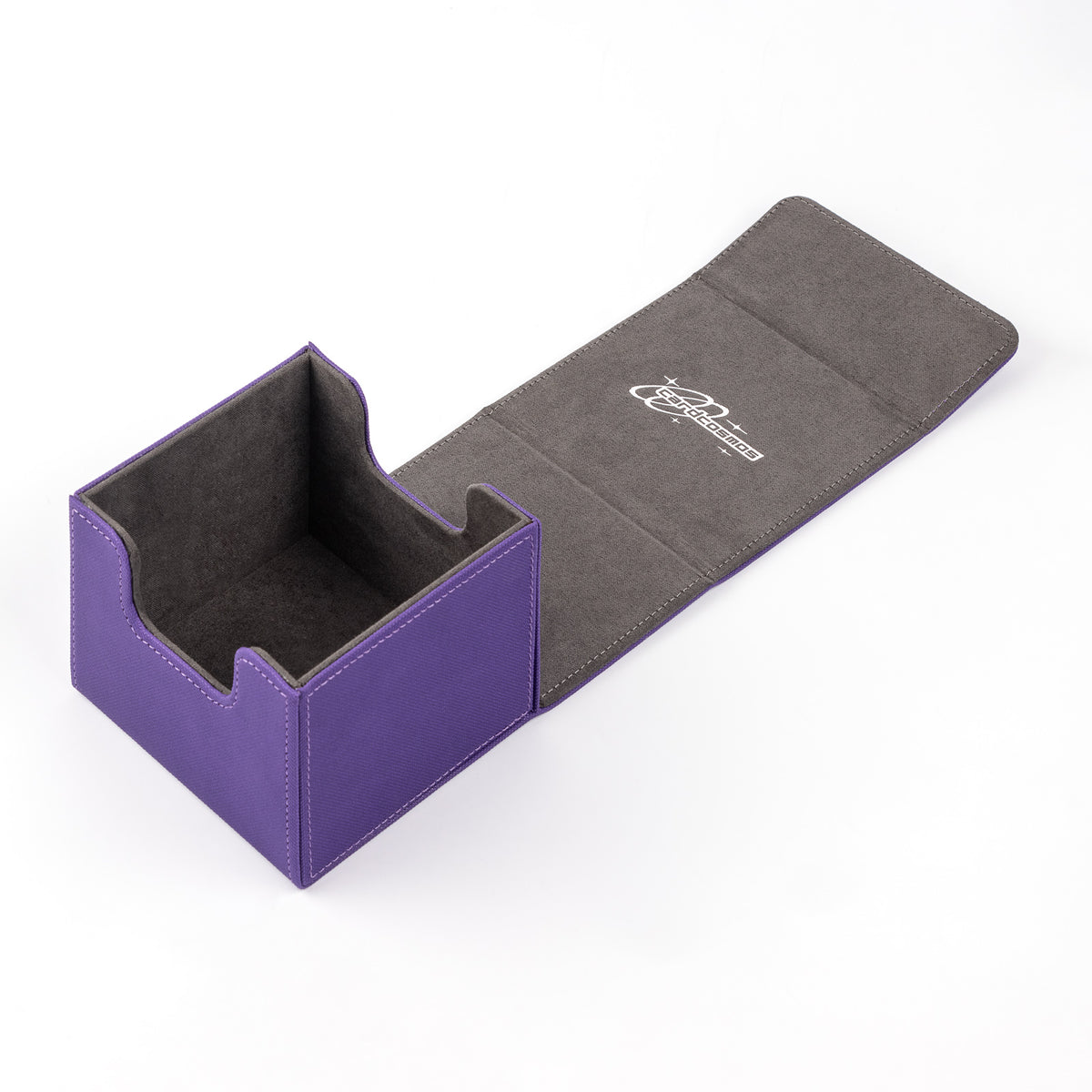 cardcosmos - 60+ Premium Toploader Deck Box - Lila