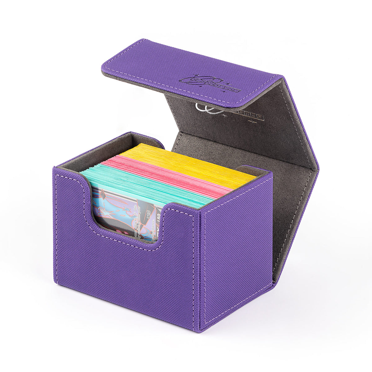 cardcosmos - 100+ Premium Deck Box - Lila