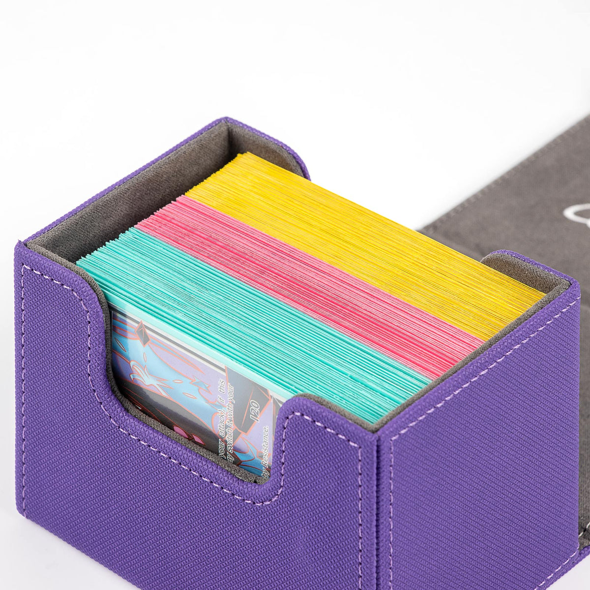 cardcosmos - 100+ Premium Deck Box - Lila