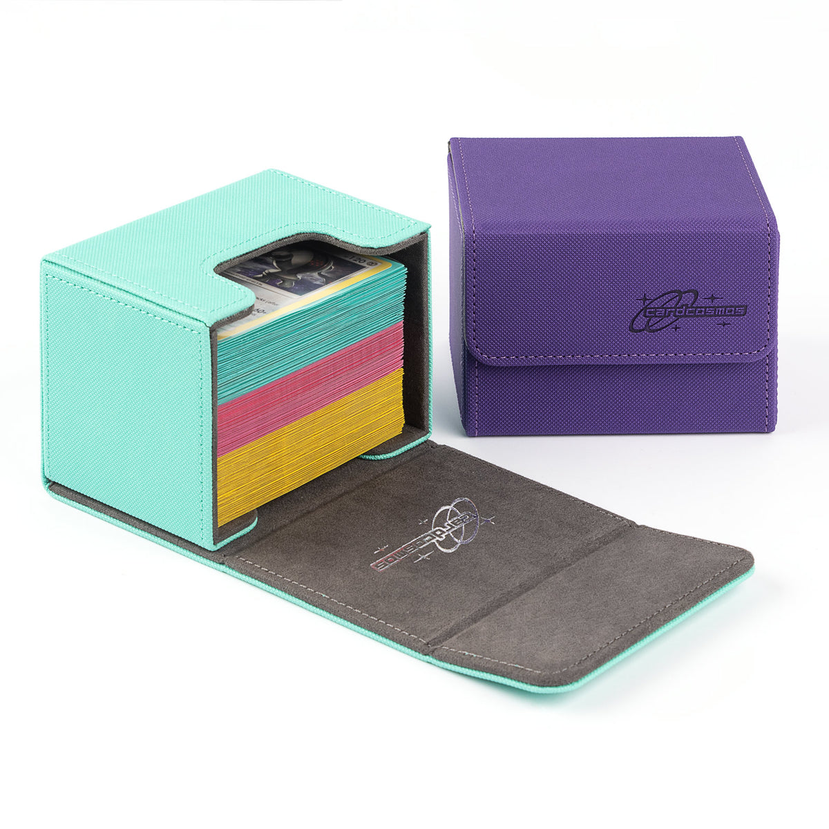 cardcosmos - 100+ Premium Deck Box - Lila