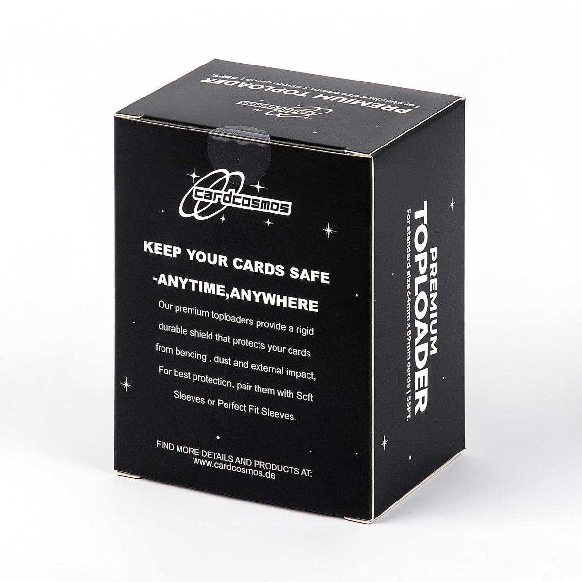 cardcosmos - 3" x 4" Premium Top Loader 55PT | 25 stk
