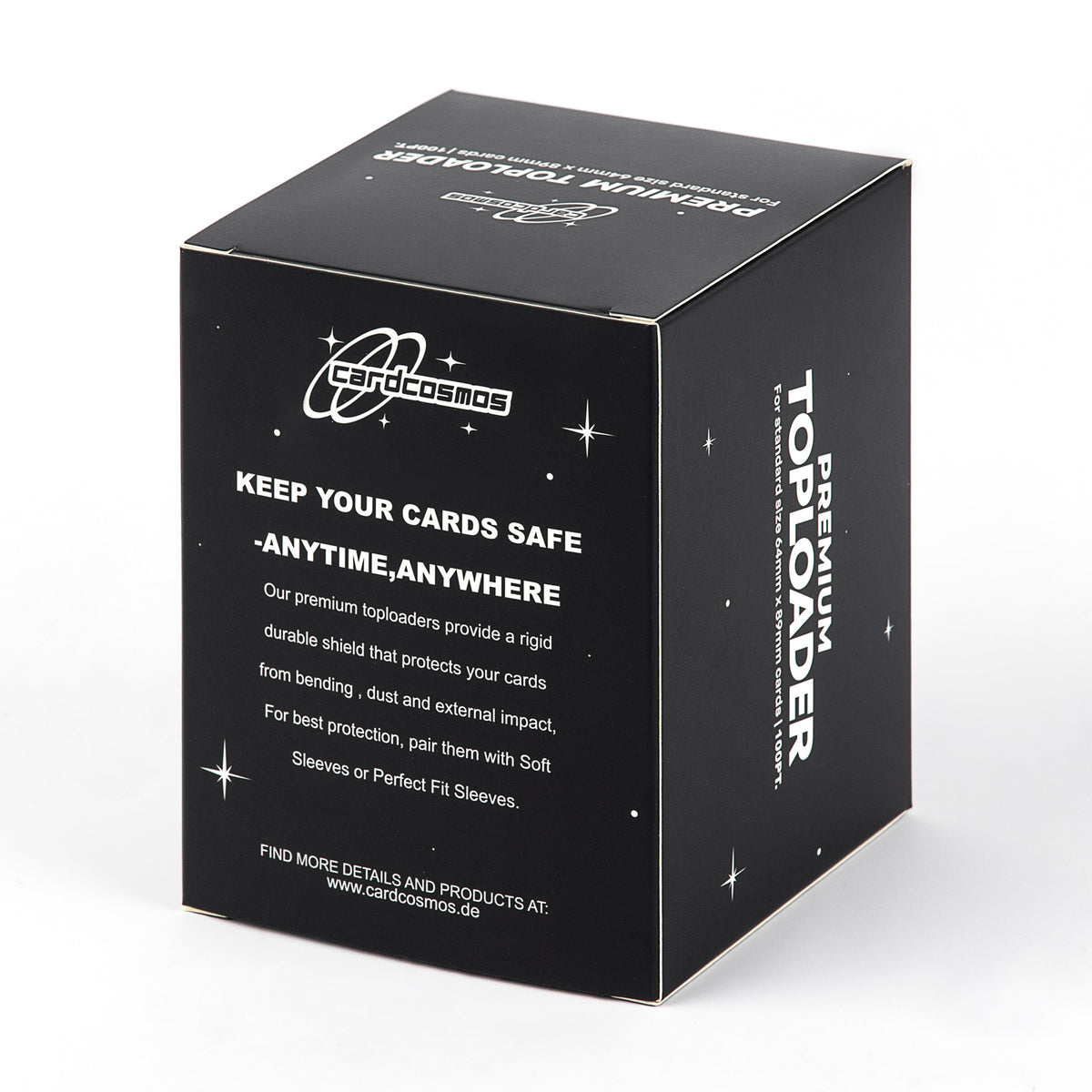 cardcosmos - 3" x 4" Premium Top Loader 100PT | 25 stk