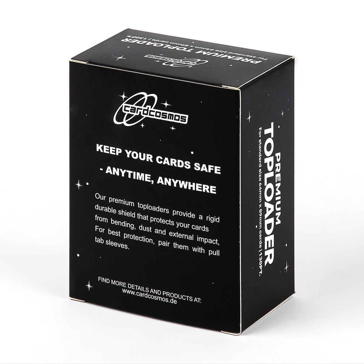 cardcosmos - 3" x 4" Premium Top Loader 130PT | 10 pcs