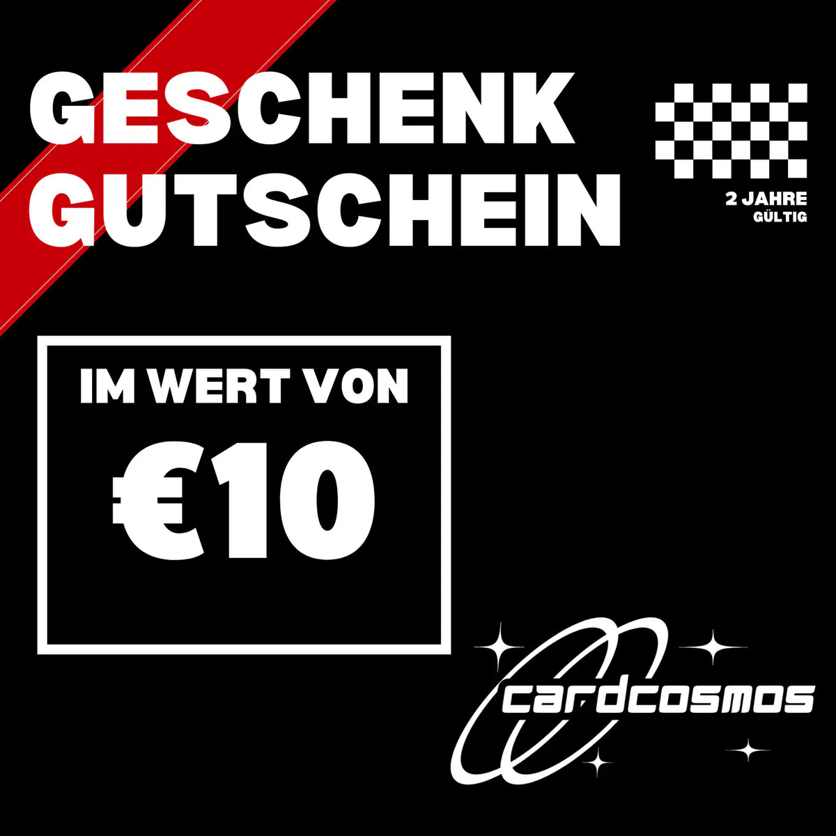 cardcosmos Geschenkgutschein – TCG Gutschein für Sammelkarten & Trading Card Games
