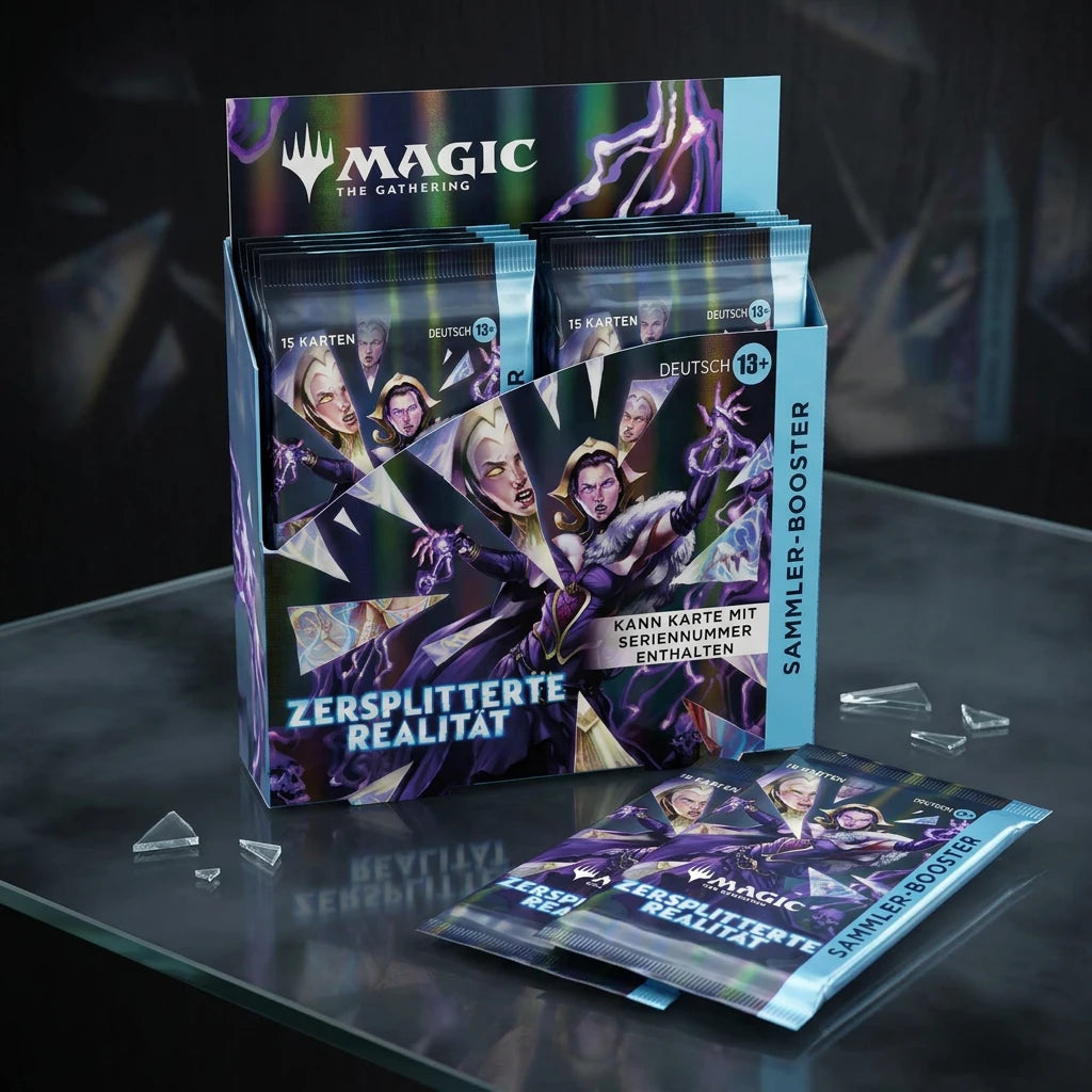 Magic: The Gathering - Zersplitterte Realität Sammler Booster Display - DE