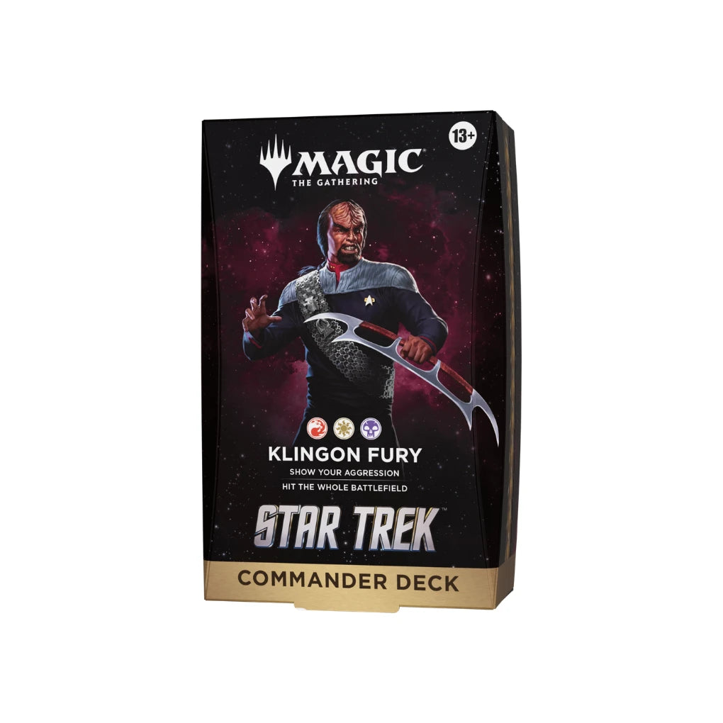 Magic: The Gathering - Star Trek Commander Deck Klingon Fury - EN