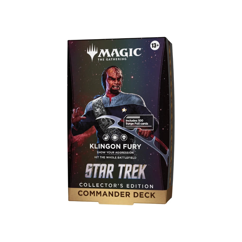 Magic: The Gathering - Star Trek Collector's Edition Commander Deck Klingon Fury - EN