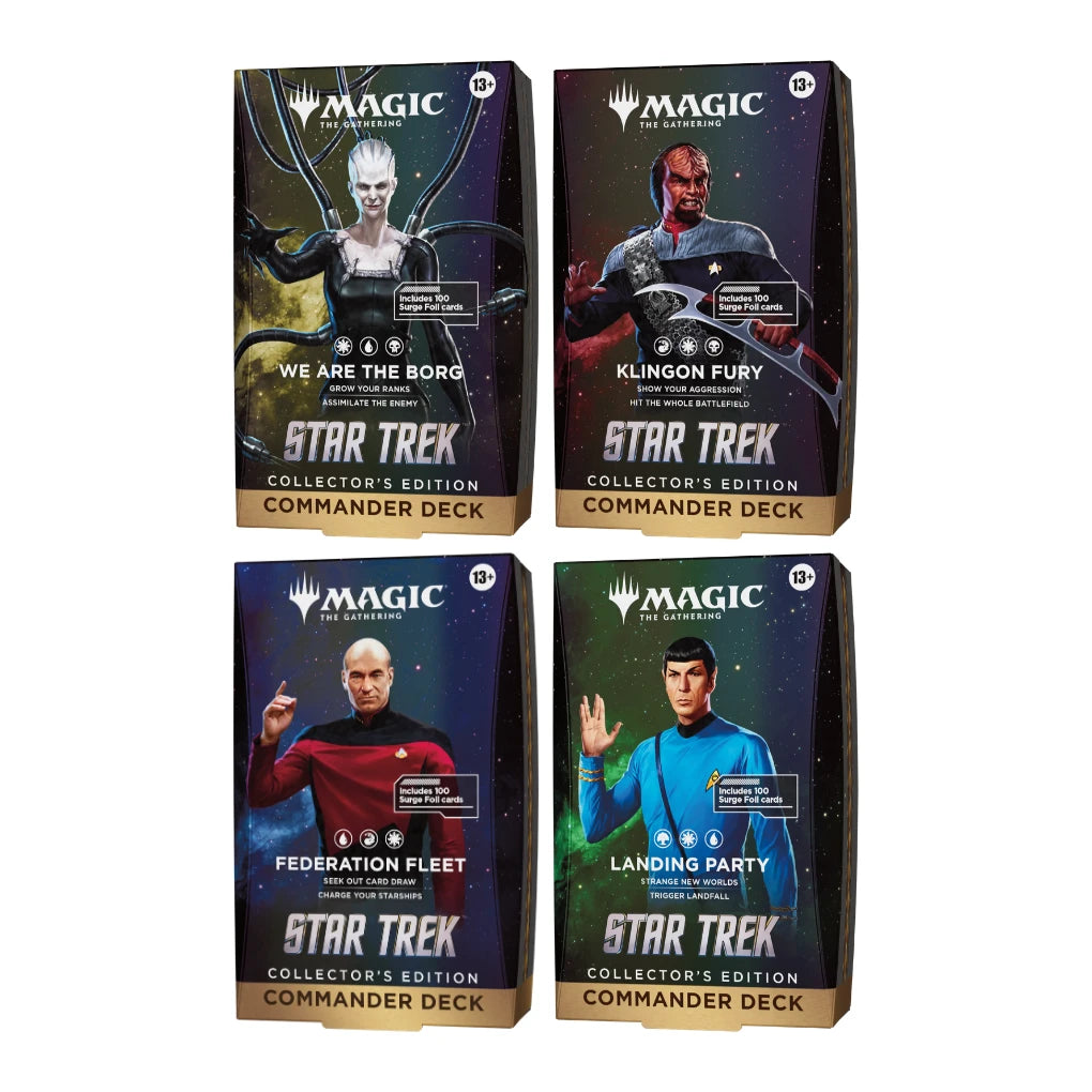 Magic: The Gathering - Star Trek Collector's Edition Commander Deck Set - EN