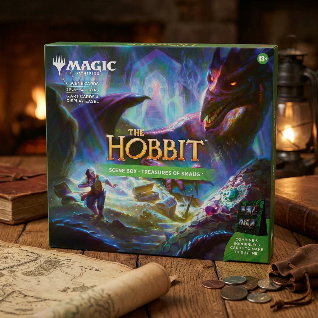 Magic: The Gathering - The Hobbit Scene Box Treasures of Smaug - EN