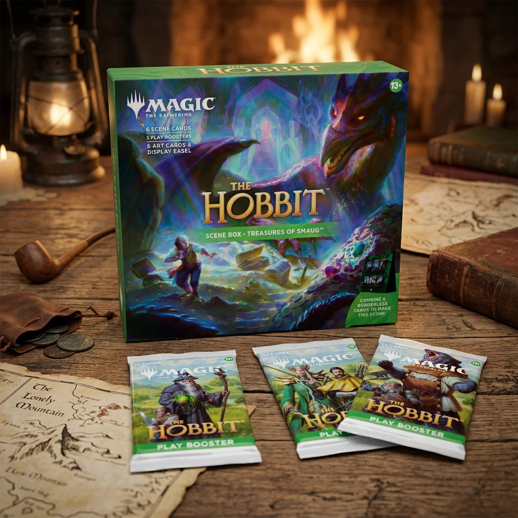 Magic: The Gathering - The Hobbit Scene Box Treasures of Smaug - English