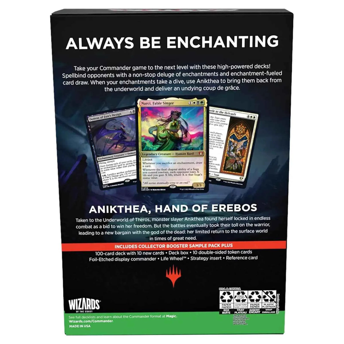 Magic: The Gathering - Commander Masters - Commander-Deck – Enduring Enchantments - EN