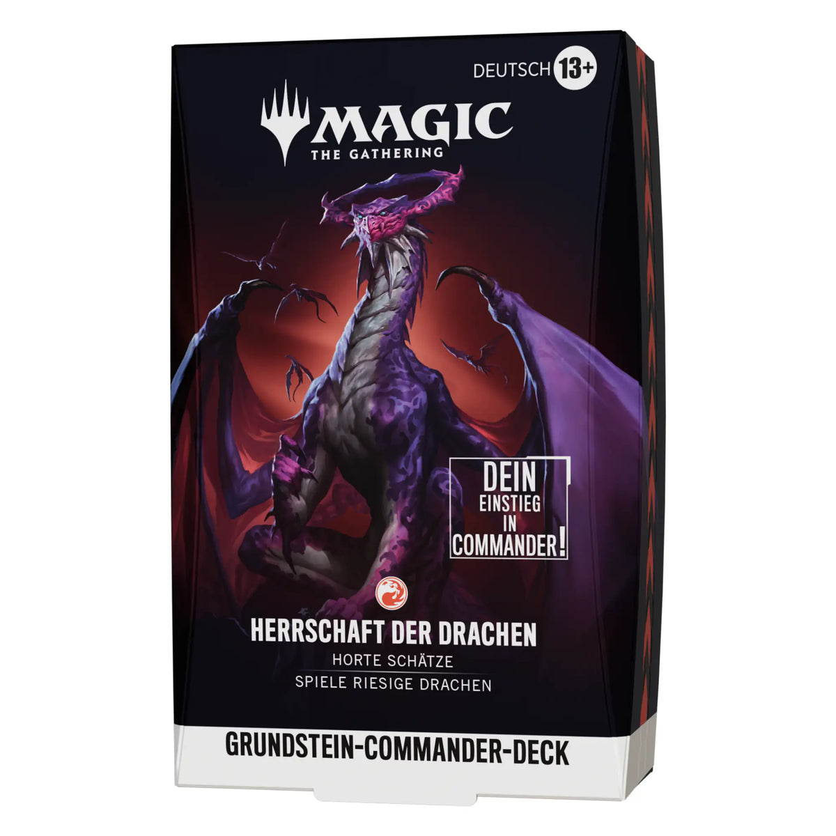 Magic: The Gathering - Grundstein Commander Deck Herrschaft der Drachen - DE